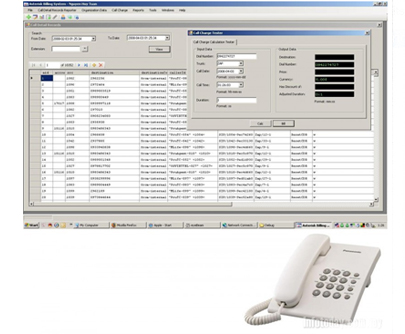 Telecommunication FJTtel TBS3000 Call Biling System 