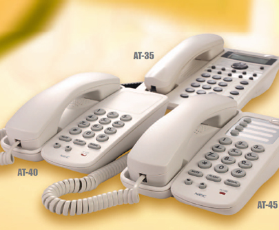 Telecommunication<br>NEC Single Line Telephone NEC AT35, AT40, AT45 Single Line Phone