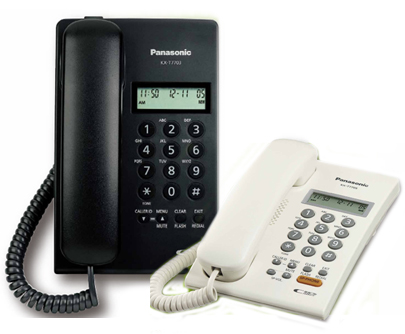 Telecommunication<br>Panasonic Single Line Phone  KX-T7703/KX-T7705